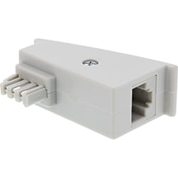 InLine 69949 changeur de genre de câble TAE-F RJ-45 Gris