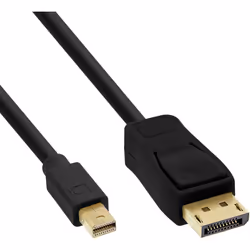 InLine 17134S, 1,5 m, Mini DisplayPort, DisplayPort, Mâle, Mâle, 3840 x 2160 pixels