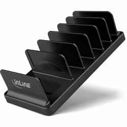 InLine 55461S support Support passif Lecteur MP4, Mobile/smartphone, Navigateur, Console de jeux portable, Radio portable, Tablette / UMPC Noir