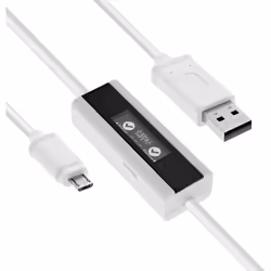 InLine 66761, 1 m, USB A, Micro-USB B, Blanc