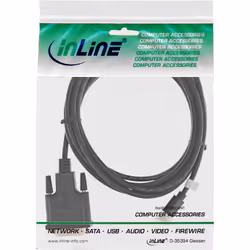 InLine 17222 câble vidéo et adaptateur 2 m Mini DisplayPort DVI-D Noir