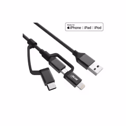 InLine 31415S, 1,5 m, USB A, Micro-USB B, USB 2.0, Mâle/Mâle, Noir