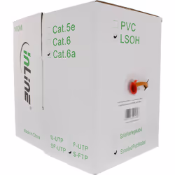 InLine 76899O câble de réseau Orange 100 m Cat6a S/FTP (S-STP)