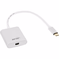 InLine 64105S, 0,2 m, USB Type-C, Mini DisplayPort, Mâle, Femelle, Droit