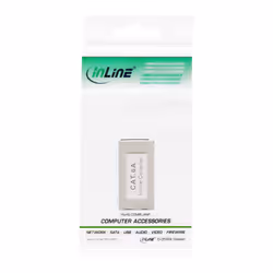 InLine 69990C changeur de genre de câble RJ45 Argent