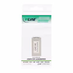 InLine 69990E changeur de genre de câble RJ45 Argent