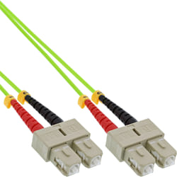InLine 83575Q câble de fibre optique 7,5 m 2x SC OM5 Vert