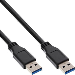 InLine 35203 câble USB USB 3.2 Gen 1 (3.1 Gen 1) 0,3 m USB A Mini-USB B Noir