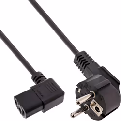 InLine 16752H, 0,3 m, Prise d'alimentation type F, Coupleur C13