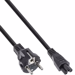 InLine 16656T, 0,3 m, Prise d'alimentation type F