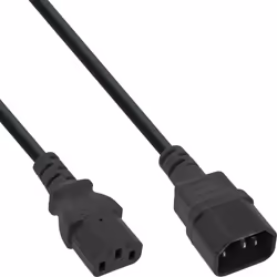 InLine 16603A, 0,3 m, Coupleur C13, Coupleur C14