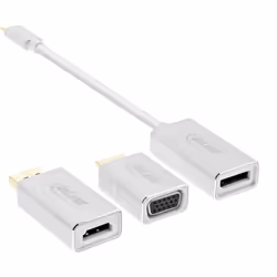 InLine 64109S, 3.2 Gen 2 (3.1 Gen 2), USB Type-C, 3840 x 2160 pixels