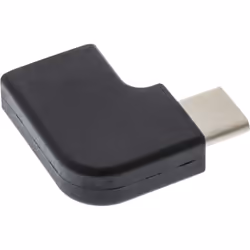 InLine 35803, USB type C male, USB-C, Noir
