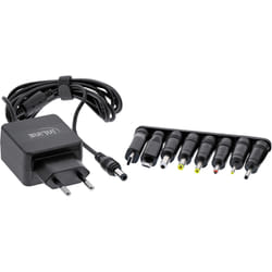 InLine 26608N chargeur d'appareils mobiles Universel Noir Secteur Intérieure