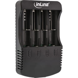 InLine 01287L chargeur de batterie Pile domestique Secteur, CC