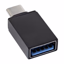 InLine 35805 changeur de genre de câble USB Type-C male USB 3.1 A Noir