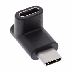 InLine 35807, USB Typ C, USB Typ C, Noir