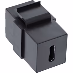 InLine 76201Z changeur de genre de câble USB 3.1 (Gen.2) C female USB 3.1 (Gen.2) Noir