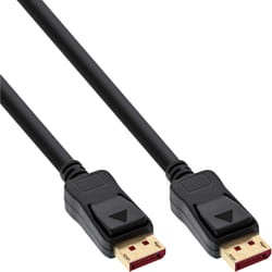 InLine 17201P câble DisplayPort 1 m Noir
