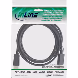 InLine 17203P câble DisplayPort 3 m Noir