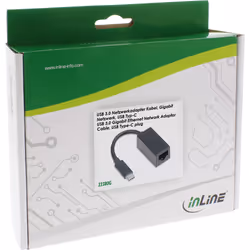 InLine 33380G câble de réseau Noir