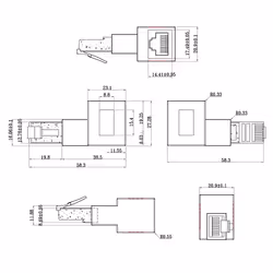 InLine 69991D carte réseau Ethernet 10000 Mbit/s