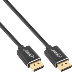 InLine 17211S câble DisplayPort 1,5 m Noir