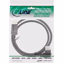InLine 17151R câble DisplayPort 1 m Noir