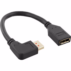 InLine 17159L, 0,15 m, DisplayPort, DisplayPort, Mâle, Femelle, 7680 x 4320 pixels
