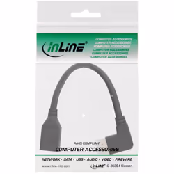 InLine 17159R câble DisplayPort 0,15 m Noir