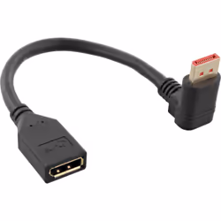 InLine 17159U, 0,15 m, DisplayPort, DisplayPort, Femelle, Mâle, 7680 x 4320 pixels