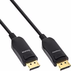 InLine 17210I, 10 m, DisplayPort, DisplayPort, Mâle, Mâle, 7680 x 4320 pixels