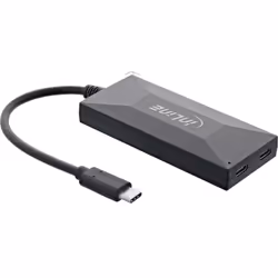 InLine 35399, USB 2.0 Type-C, USB 3.2 Gen 1 (3.1 Gen 1) Type-A, USB 3.2 Gen 1 (3.1 Gen 1) Type-C, 5000 Mbit/s, Noir, 0,3 m, C ...