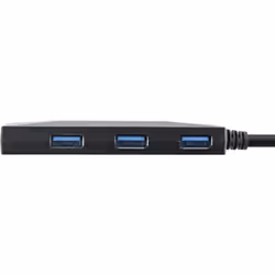 InLine 35399 hub & concentrateur USB 2.0 Type-C 5000 Mbit/s Noir