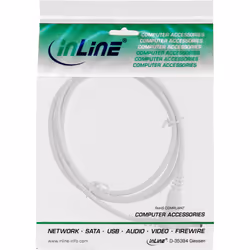 InLine 26801D câble électrique Blanc 1 m EIAJ-02 (4.0 mm, 1.7 mm)