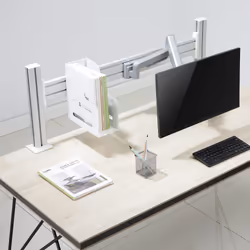 InLine 23181D range-câbles Bureau Support de câbles Blanc 2 pièce(s)