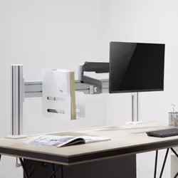 InLine 23181D range-câbles Bureau Support de câbles Blanc 2 pièce(s)