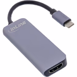 InLine 33271H hub & concentrateur USB 3.2 Gen 1 (3.1 Gen 1) Type-C 5000 Mbit/s Gris