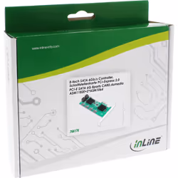 InLine 76617K carte et adaptateur d'interfaces Interne SATA