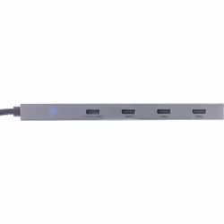 InLine 35392B hub & concentrateur USB 2.0 Type-C 10000 Mbit/s Gris