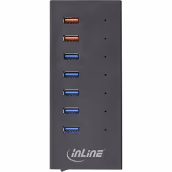 InLine 35395I hub & concentrateur USB 3.2 Gen 1 (3.1 Gen 1) Type-B 5000 Mbit/s Noir