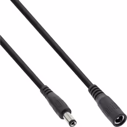 InLine 26905B, 5 m, 5.5 x 2.1 mm, 5.5 x 2.1 mm, 12 V, 11.6 A
