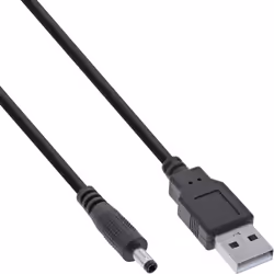 InLine 26806D, 1 m, USB A, 4.0 x 1.7 mm, 5 V