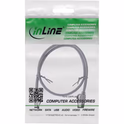 InLine 75313 câble de réseau Gris 0,3 m Cat8.1 U/FTP (STP)