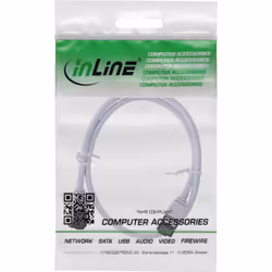 InLine 75312W câble de réseau Blanc 0,25 m Cat8.1 U/FTP (STP)