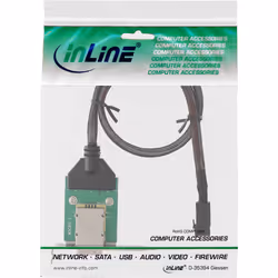 InLine 27656C carte et adaptateur d'interfaces Interne Mini-SAS, SFF-8808