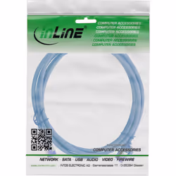 InLine 74914B câble de réseau Bleu 1,5 m Cat6a S/FTP (S-STP)