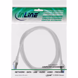 InLine 72655 câble de réseau Gris 0,5 m Cat6a S/FTP (S-STP)