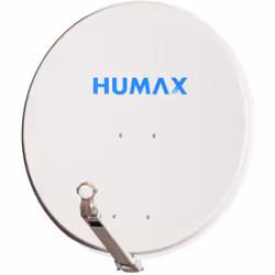 Humax E0771, 37,6 dBi, Blanc, Aluminium, 75 cm