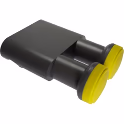 Humax LNB 248s convertisseur abaisseur de fréquence Low Noise Block (LNB) Noir, Jaune